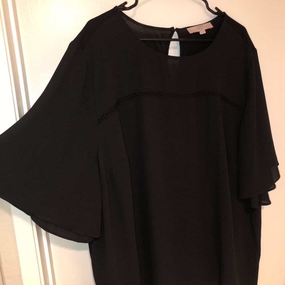 COPY - LOFT short sleeve blouse